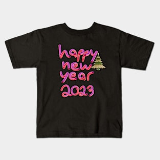 happy new year 2023 party Kids T-Shirt